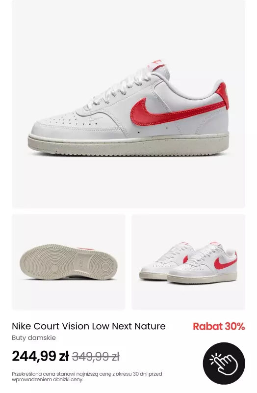 NIKE - gazetka promocyjna Wyprzedaż butów do -40% od środy 07.05  - strona 7