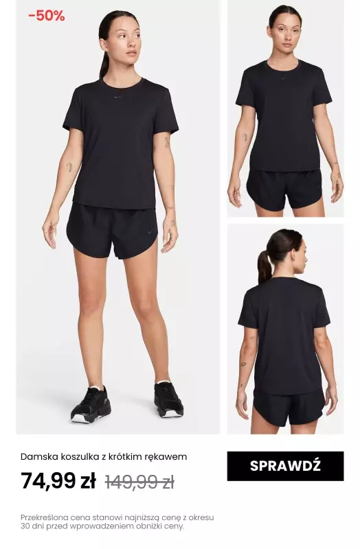 NIKE - gazetka promocyjna Do -50% letnia wyprzedaż ubrań   - strona 3