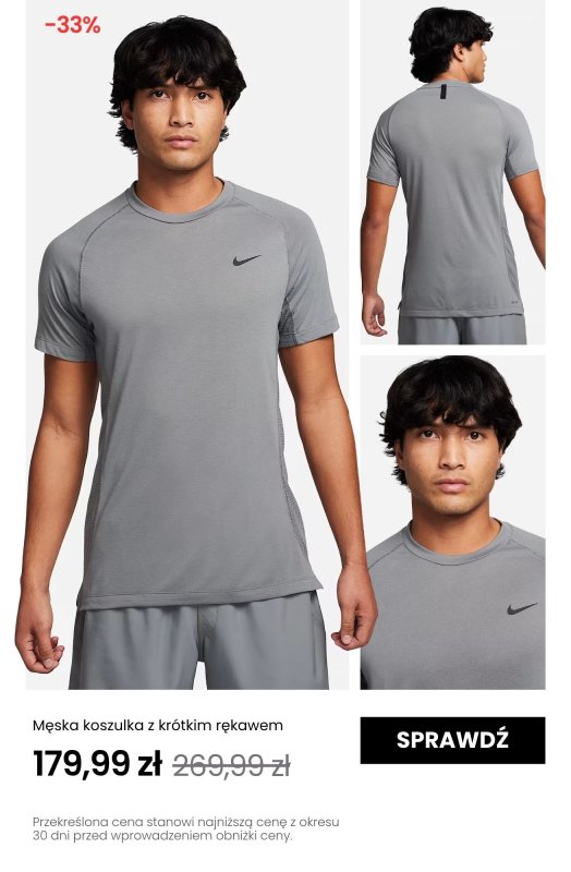 NIKE - gazetka promocyjna Do -50% letnia wyprzedaż ubrań od poniedziałku 30.06 do niedzieli 06.07 - strona 9