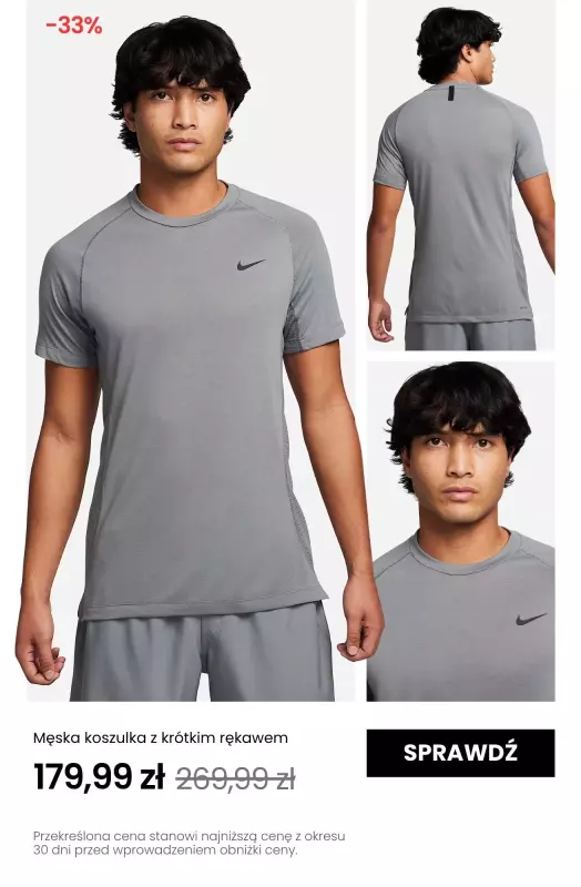 NIKE - gazetka promocyjna Do -50% letnia wyprzedaż ubrań od poniedziałku 30.06 do niedzieli 06.07 - strona 9