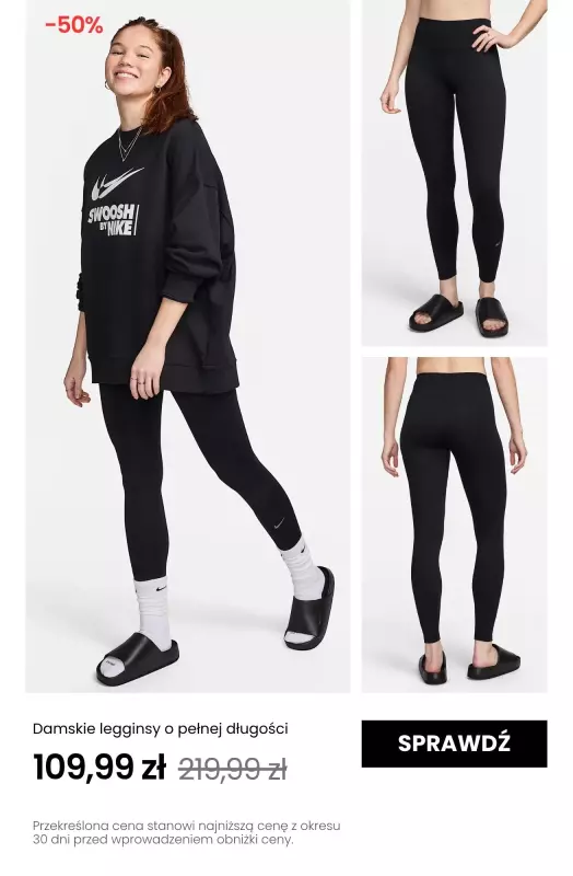 NIKE - gazetka promocyjna Do -50% letnia wyprzedaż ubrań od poniedziałku 30.06 do niedzieli 06.07 - strona 6