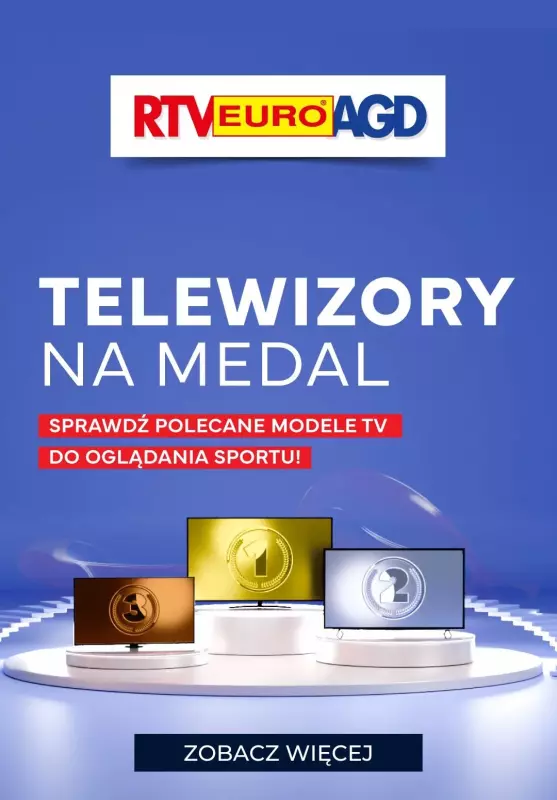 EURO RTV AGD - gazetka promocyjna Telewizory na medal od piątku 02.08 do środy 14.08