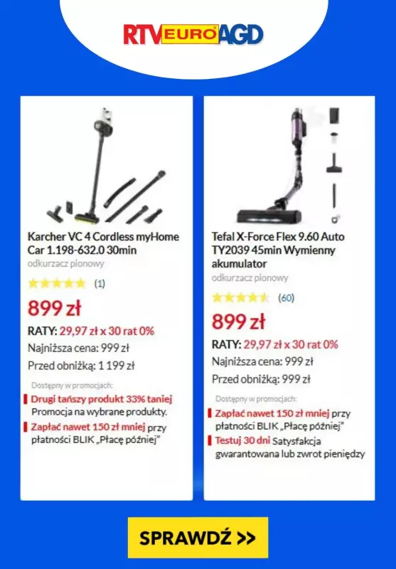 EURO RTV AGD - gazetka promocyjna Miesiąc małego AGD od poniedziałku 04.11  - strona 2