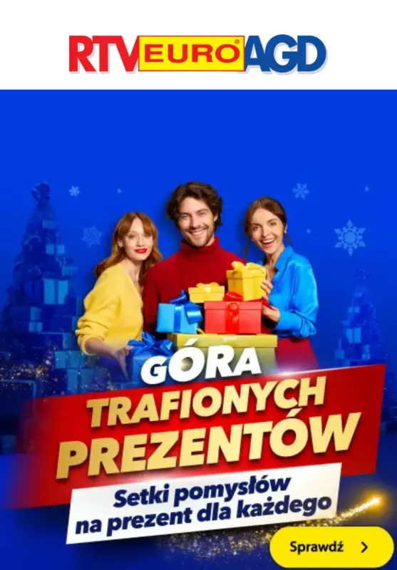 EURO RTV AGD - gazetka promocyjna Pomysły na prezent od poniedziałku 25.11 do środy 27.11