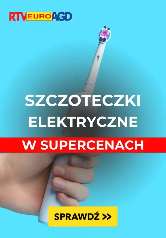 EURO RTV AGD - gazetka promocyjna Szczoteczki elektryczne do 499 zł od czwartku 28.11 do czwartku 05.12