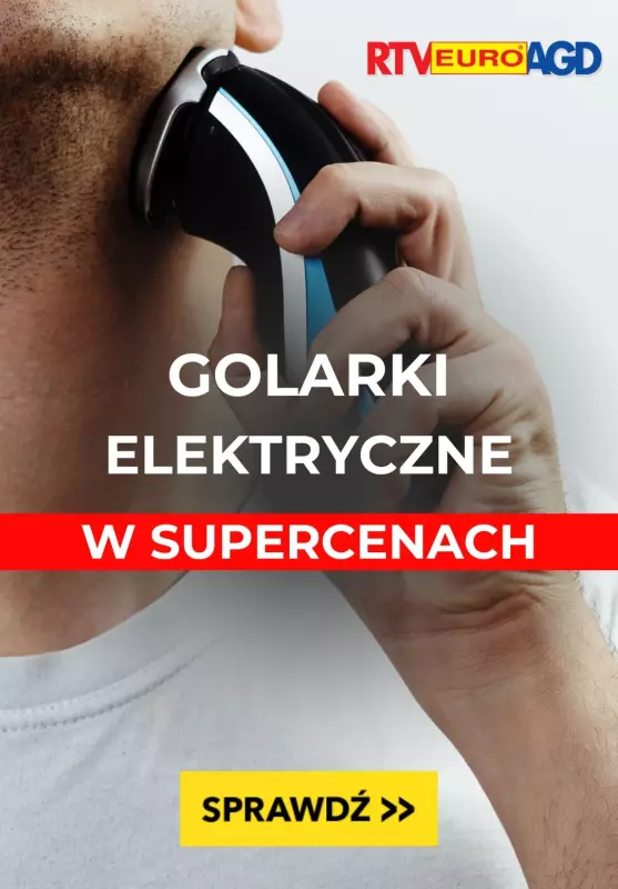 EURO RTV AGD - gazetka promocyjna Golarki elektryczne do 349 zł od środy 11.12 