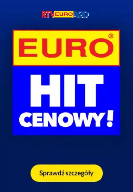 RTV EURO AGD - gazetka promocyjna HITY cenowe! od czwartku 09.01 