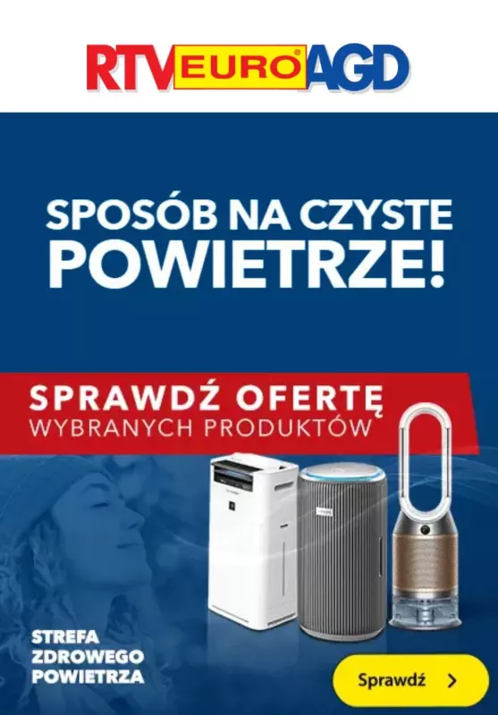 RTV EURO AGD - gazetka promocyjna Oczyszczacze i osuszacze powietrza w supercenach od poniedziałku 20.01 do czwartku 27.02