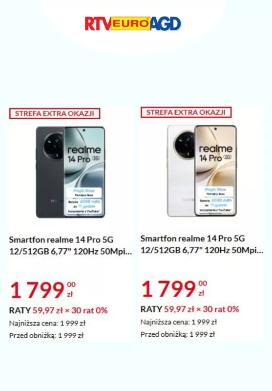 RTV EURO AGD - gazetka promocyjna Smartfony REALME w supercenach! od wtorku 04.03 do niedzieli 16.03 - strona 2