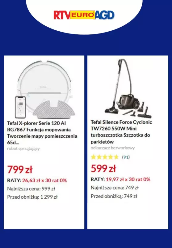 RTV EURO AGD - gazetka promocyjna Oferto Mania od piątku 07.03 do poniedziałku 31.03 - strona 3
