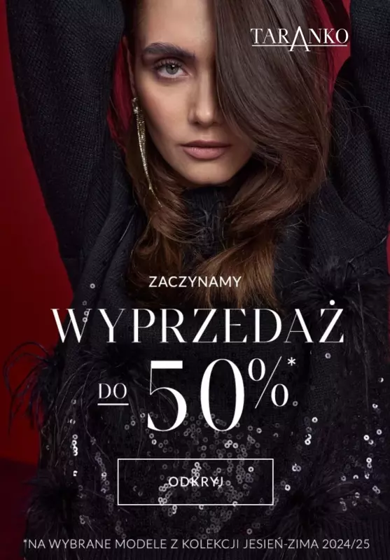 #WINTER SALE - gazetka promocyjna Taranko | Do -50% WYPRZEDAŻ od wtorku 24.12 do wtorku 31.12