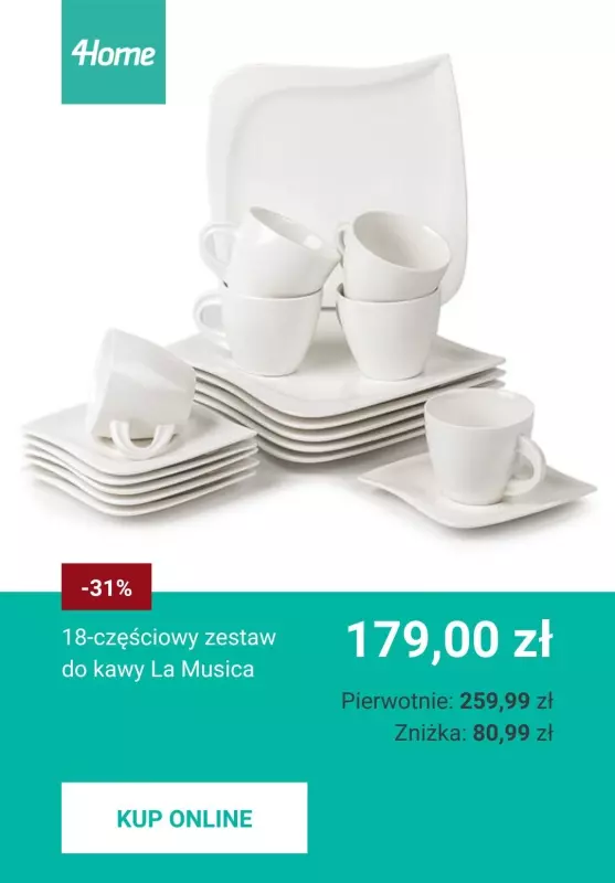 #WINTER SALE - gazetka promocyjna 4home | Do -60% wyprzedaż akcesoriów domowych od środy 08.01 do wtorku 14.01 - strona 2