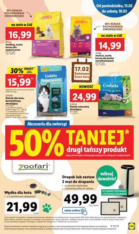 Drogerie z Blixem - gazetka promocyjna Lidl I Kosmetyki i chemia do -50% na drugi produkt od wtorku 14.02 do środy 15.02 - strona 6