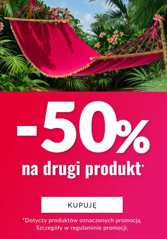 Homla - gazetka promocyjna -50% na DRUGI PRODUKT od czwartku 23.05 do poniedziałku 03.06