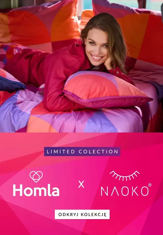 Homla - gazetka promocyjna Homla x Naoko - kolekcja limitowana od czwartku 05.09 