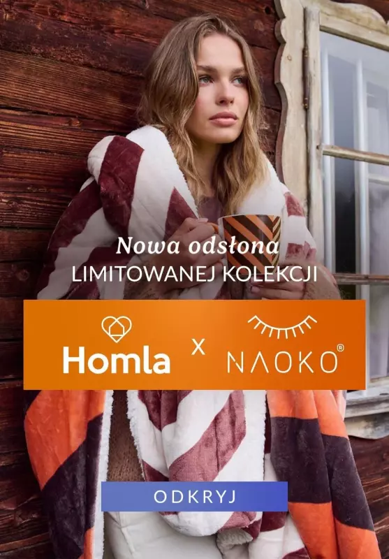 Homla - gazetka promocyjna Homla x Naoko - nowa odsłona kolekcji  