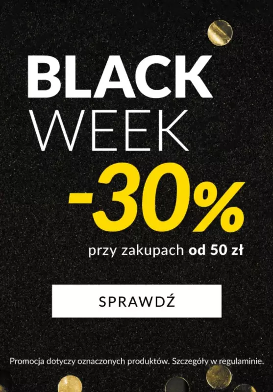 Homla - gazetka promocyjna BLACK WEEK! -30% przy zakupach za min. 50 zł od czwartku 31.10 do poniedziałku 11.11