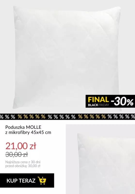 Homla - gazetka promocyjna FINAL BLACK FRIDAY! -30% na WSZYSTKO! od wtorku 19.11  - strona 10