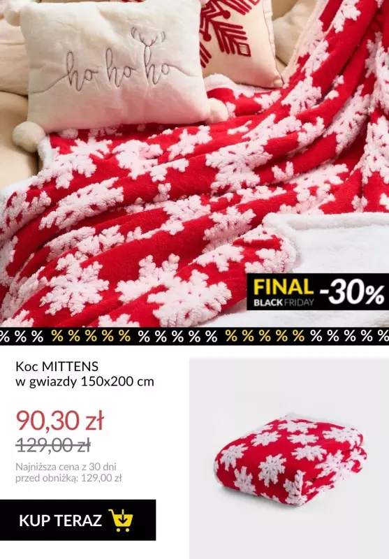 Homla - gazetka promocyjna FINAL BLACK FRIDAY! -30% na WSZYSTKO! od wtorku 19.11  - strona 19