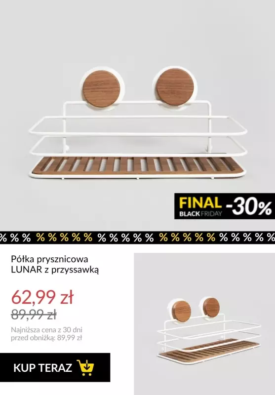 Homla - gazetka promocyjna FINAL BLACK FRIDAY! -30% na WSZYSTKO! od wtorku 19.11  - strona 11