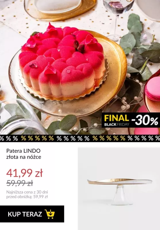 Homla - gazetka promocyjna FINAL BLACK FRIDAY! -30% na WSZYSTKO! od wtorku 19.11  - strona 17