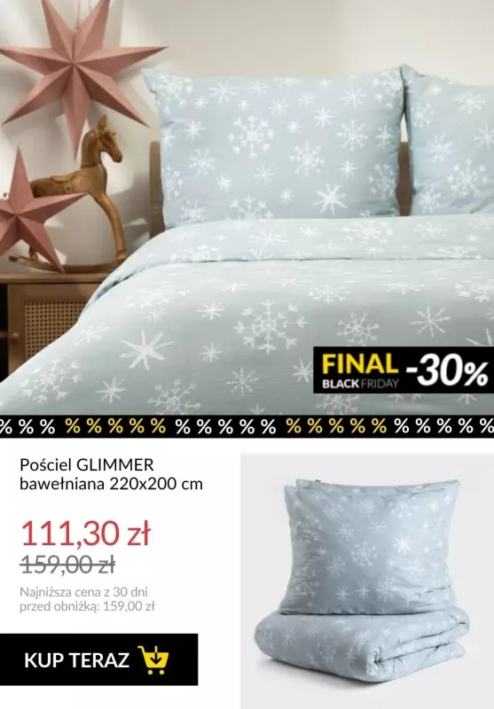 Homla - gazetka promocyjna FINAL BLACK FRIDAY! -30% na WSZYSTKO! od wtorku 19.11  - strona 16