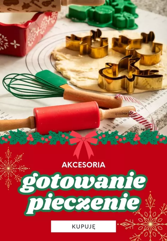 Homla - gazetka promocyjna Akcesoria do GOTOWANIA i PIECZENIA -30% od piątku 22.11 