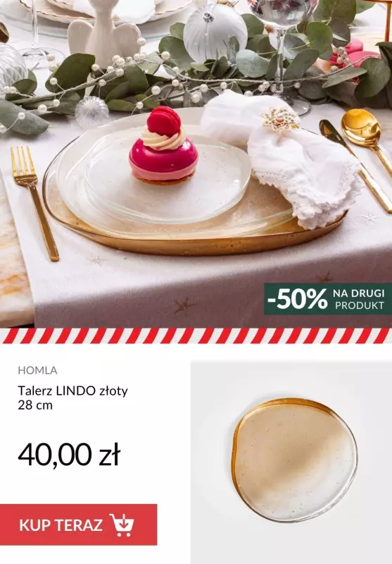 Homla - gazetka promocyjna -50% na DRUGI PRODUKT od wtorku 17.12 do poniedziałku 30.12 - strona 6