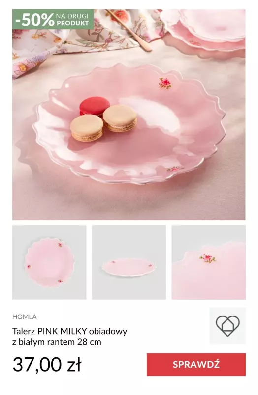 Homla - gazetka promocyjna -50% na DRUGI PRODUKT do kuchni i jadalni od wtorku 29.04 do niedzieli 04.05 - strona 7
