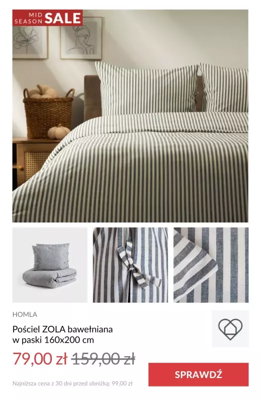 Homla - gazetka promocyjna Mid Season Sale do -50% od czwartku 01.05 do środy 07.05 - strona 7