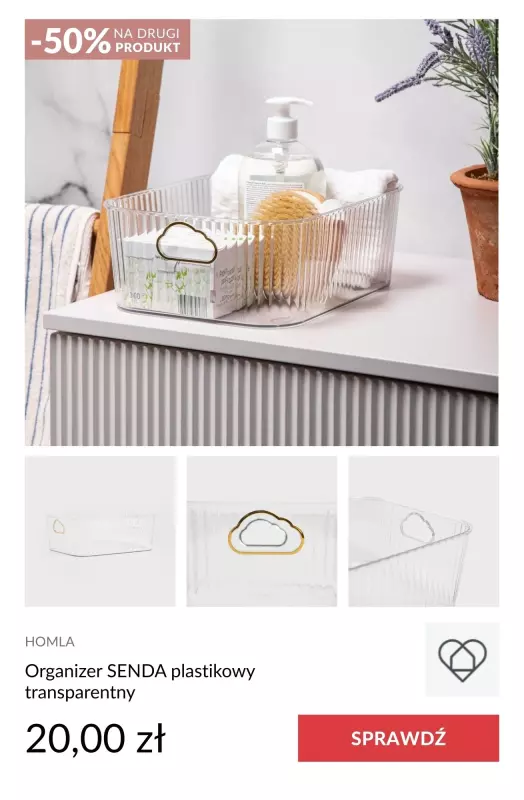 Homla - gazetka promocyjna -50% na DRUGI PRODUKT od piątku 09.05 do niedzieli 11.05 - strona 16
