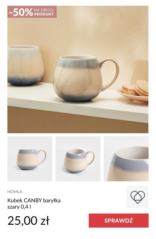 Homla - gazetka promocyjna -50% na DRUGI PRODUKT od piątku 09.05 do niedzieli 11.05 - strona 17
