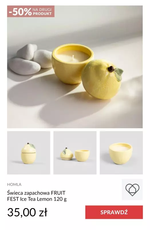 Homla - gazetka promocyjna -50% na DRUGI PRODUKT   - strona 3