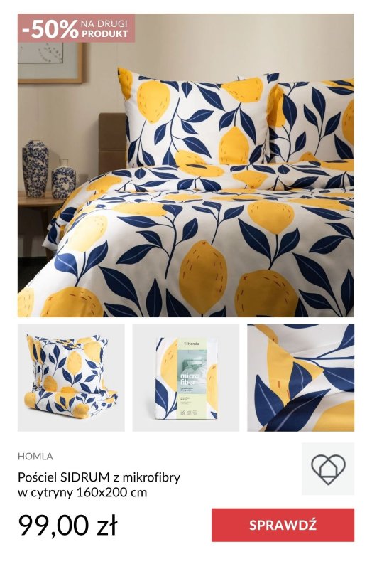 Homla - gazetka promocyjna -50% na DRUGI PRODUKT od piątku 09.05 do niedzieli 11.05 - strona 19