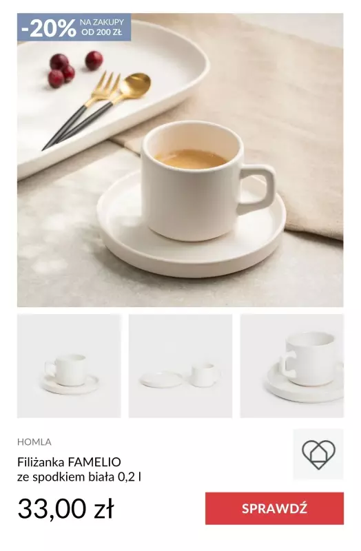 Homla - gazetka promocyjna -20% na zakupy od 200 PLN   - strona 2