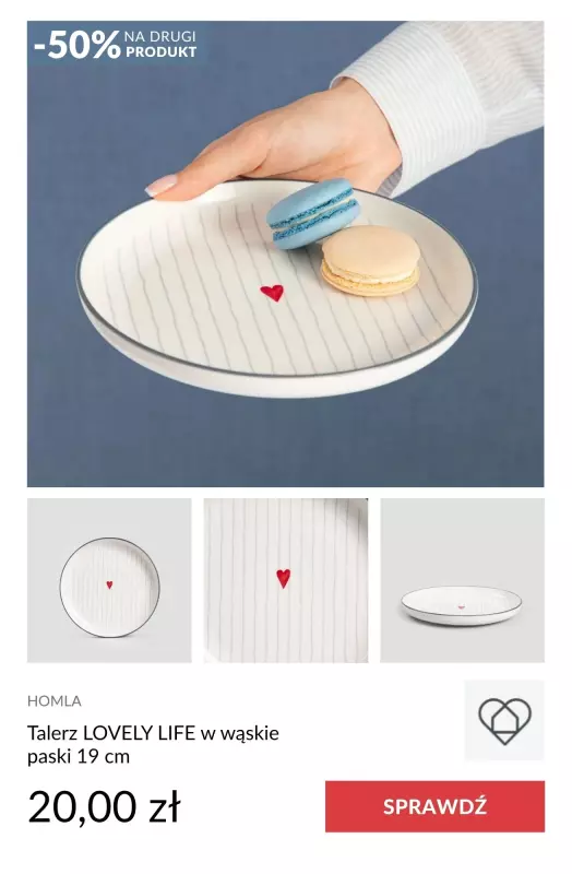 Homla - gazetka promocyjna -50% na DRUGI PRODUKT do kuchni, jadalni i ogrodu!   - strona 2