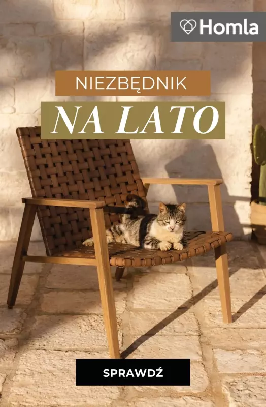 Homla - gazetka promocyjna Niezbędnik na lato od wtorku 03.06 