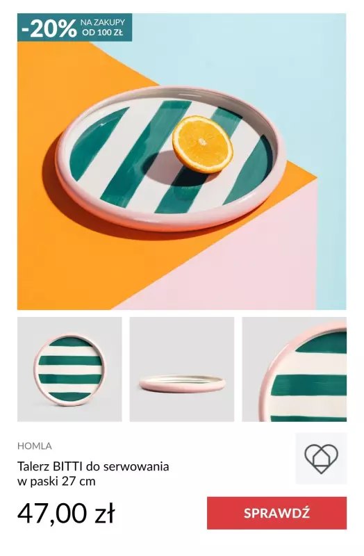 Homla - gazetka promocyjna -20% przy zakupach za min. 100 zł   - strona 3