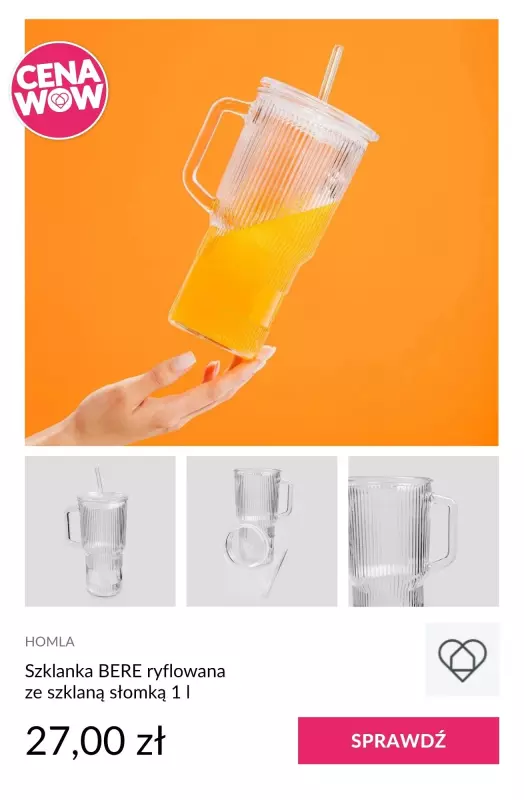 Homla - gazetka promocyjna Cena WOW - odkryj wyjątkowe produkty! od poniedziałku 09.06  - strona 4