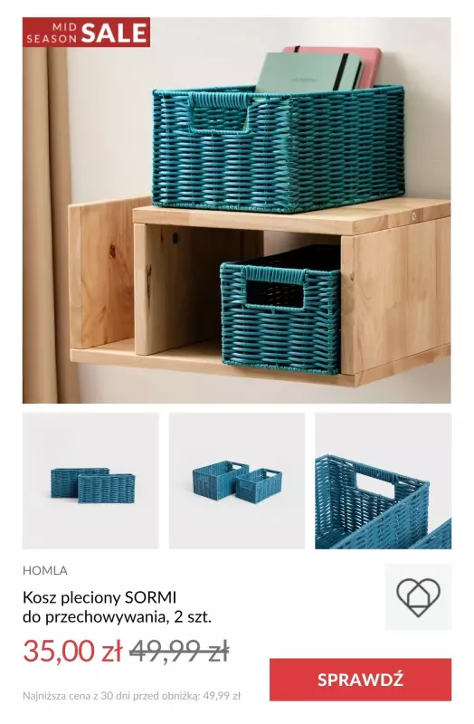 Homla - gazetka promocyjna SALE do -50% od środy 11.06 do wtorku 17.06 - strona 10