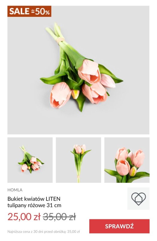 Homla - gazetka promocyjna Do -50% SALE - nowe produkty, niższe ceny! od środy 18.06 do wtorku 24.06 - strona 16