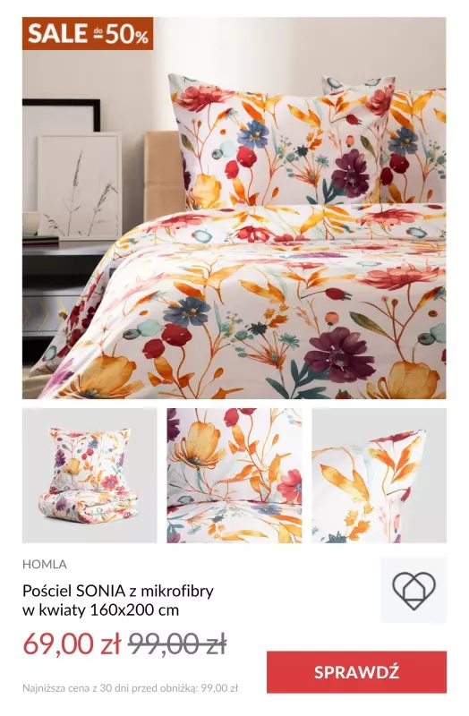 Homla - gazetka promocyjna Do -50% SALE - nowe produkty, niższe ceny! od środy 18.06 do wtorku 24.06 - strona 5