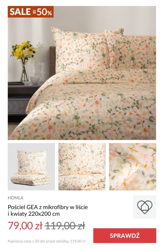 Homla - gazetka promocyjna Do -50% SALE - nowe produkty, niższe ceny! od środy 18.06 do wtorku 24.06 - strona 14
