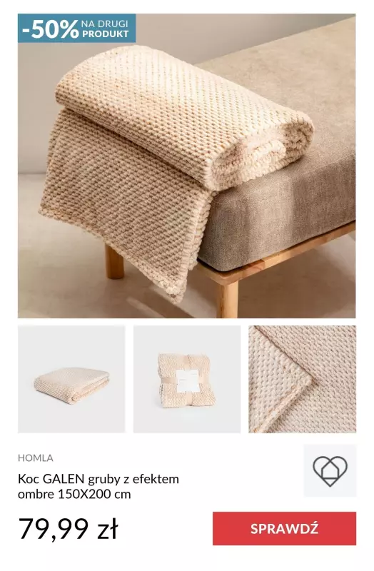 Homla - gazetka promocyjna -50% na DRUGI PRODUKT   - strona 3