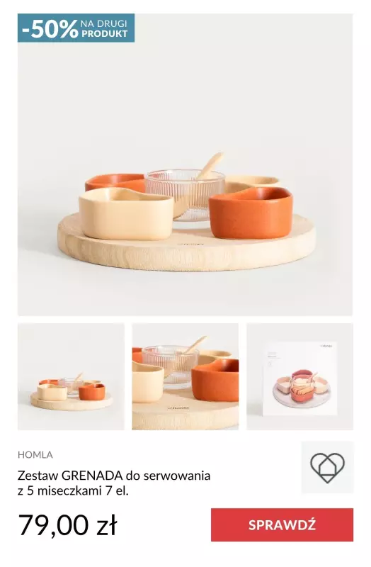 Homla - gazetka promocyjna -50% na DRUGI PRODUKT   - strona 2