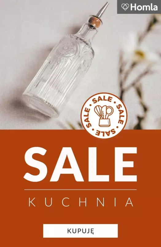Homla - gazetka promocyjna SALE - Kuchnia od piątku 20.06 do czwartku 26.06