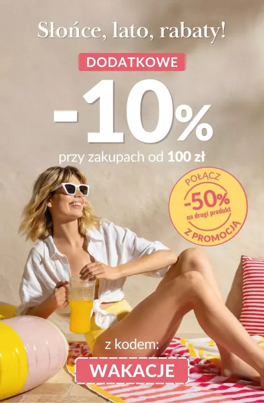 Homla - gazetka promocyjna EXTRA -10% za zakupy od 100 zł - połącz promocje! od piątku 27.06 
