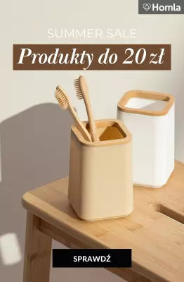 Homla - gazetka promocyjna SALE - Produkty do 20 PLN od piątku 27.06 do czwartku 03.07