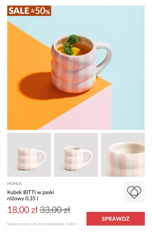 Homla - gazetka promocyjna SALE - Produkty do 20 PLN   - strona 2
