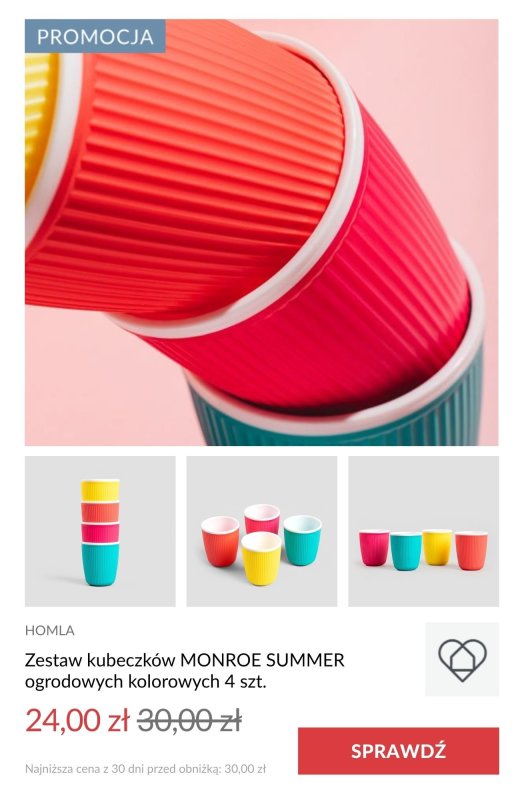 Homla - gazetka promocyjna Do -20% na oznaczone produkty od wtorku 01.07  - strona 5